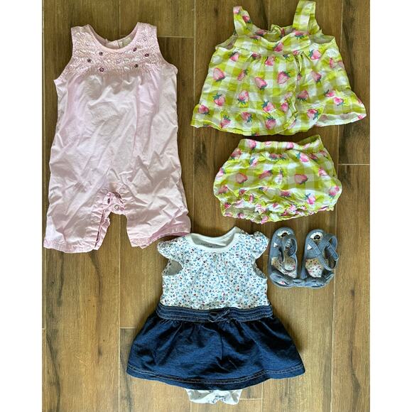 Infant Girl Outfits 3-6 Months - Picture 1 of 5